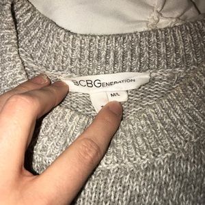 BCBG GENERATION HIGH LOW SWEATER